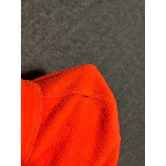 Polo ralph lauren performance Large fleece 1/2 zip pullover orange‎ read - Picture 5 of 7